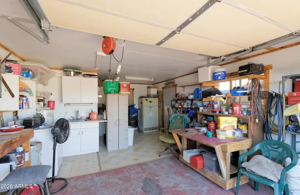 a view of storage and utility room