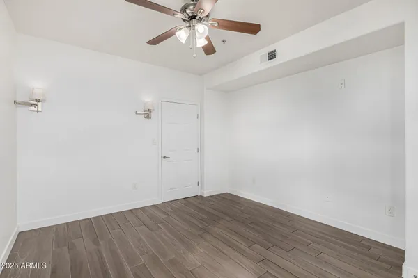 wooden floor in an empty room