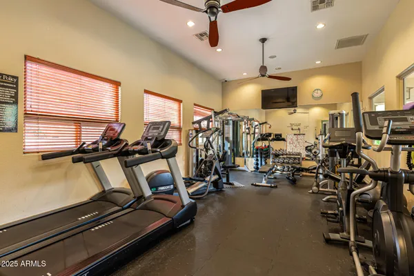 an entryway with a flower pot
