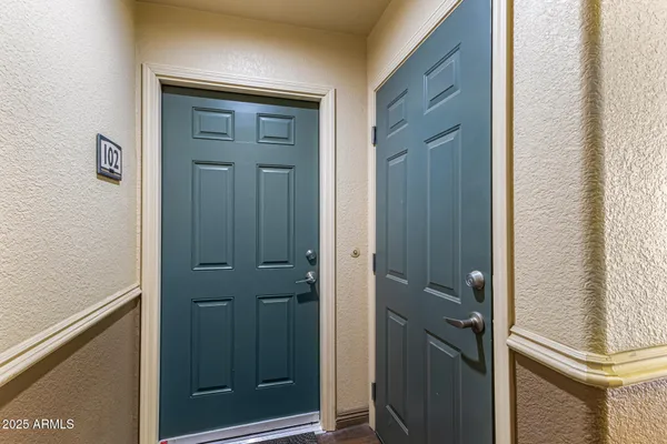 a view of empty room