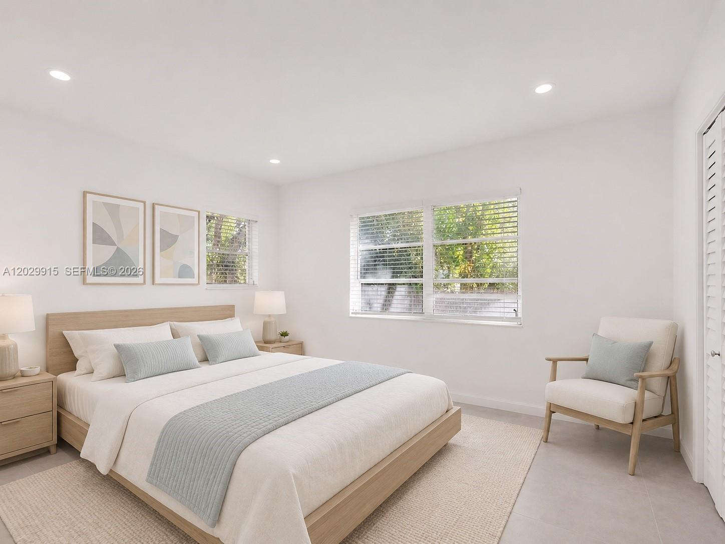 545 Northeast 64th Street, Unit 1 Miami, FL 33138 - Photo 3 of 11 Primary Bedroom - Virtually Staged