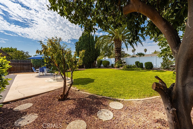 14331 Fernbrook Drive Tustin, CA 92780 - Photo 33 of 35 a view of a garden with a bench