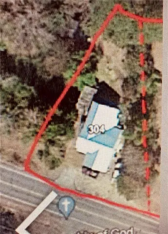 a view of outdoor space yard and mountain view in back