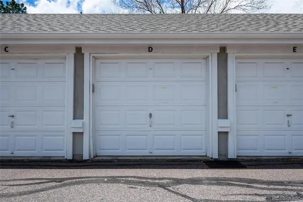 a view of a door of the house