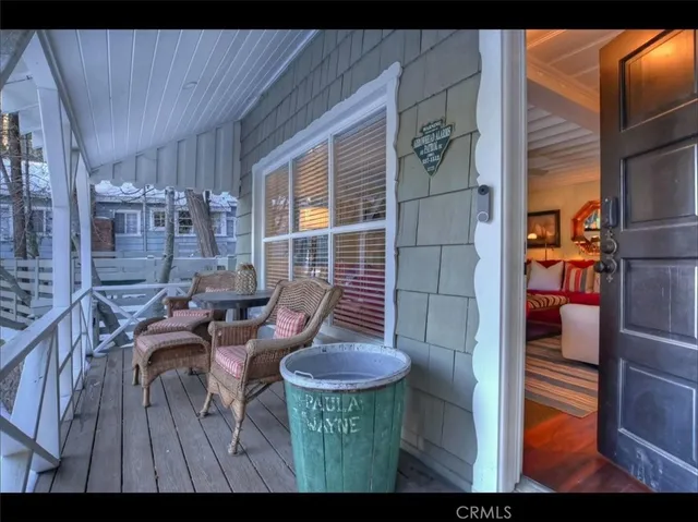 a view of balcony and patio