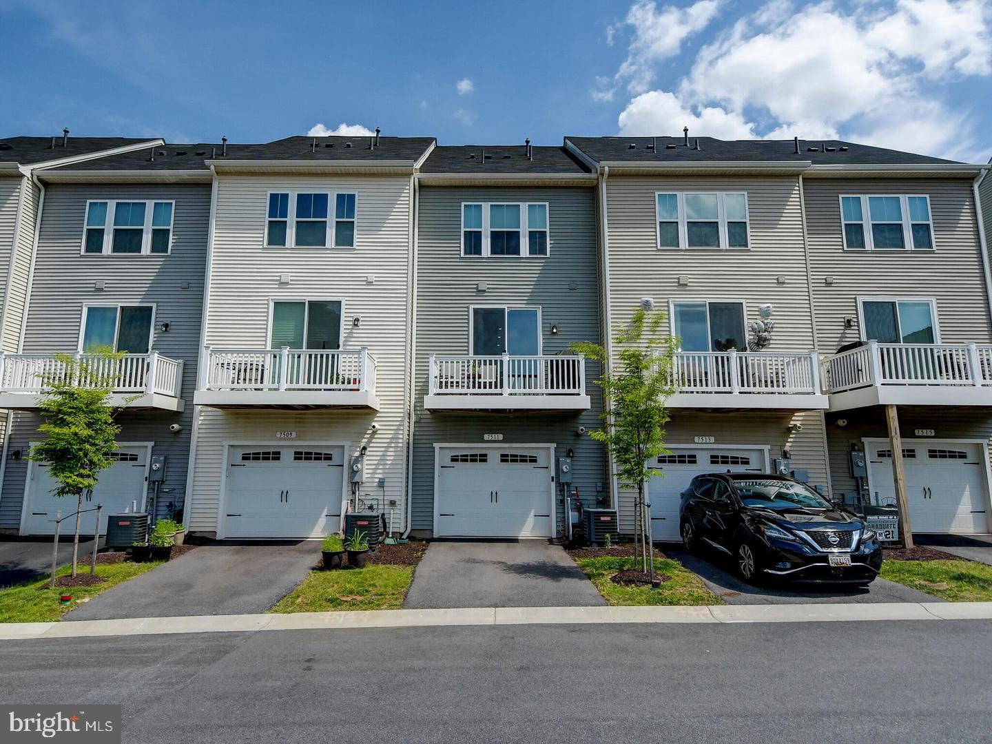 7511 Mundell Road Hanover, MD 21076 - Photo 24 of 26 Rear, Garage, Deck