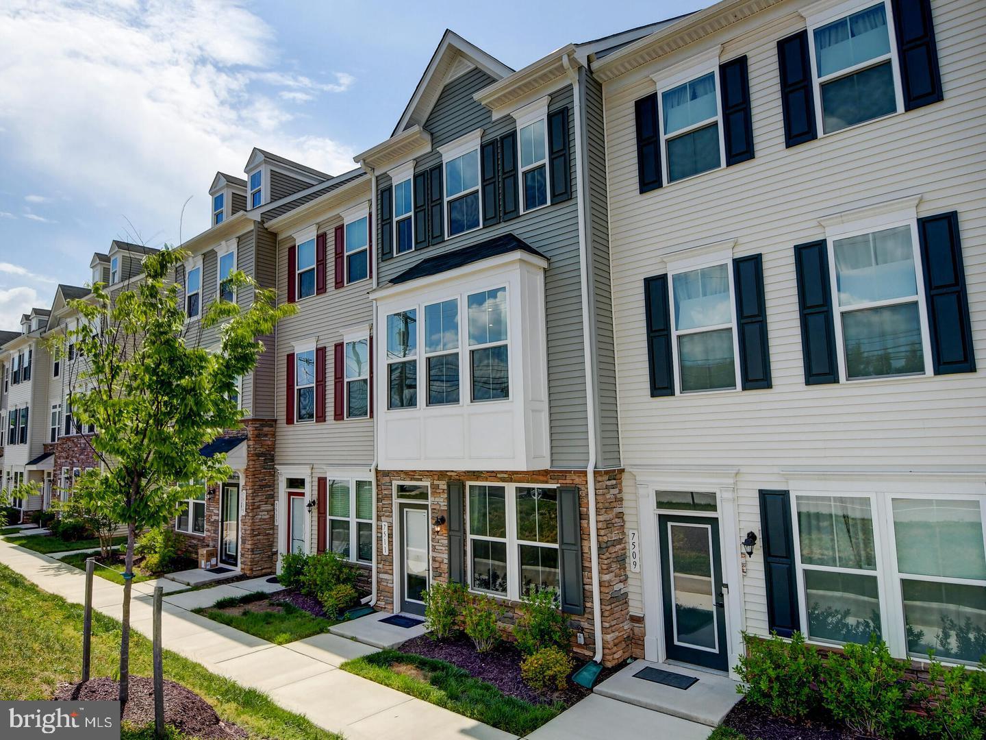 7511 Mundell Road Hanover, MD 21076 - Photo 3 of 26 TH faces green space