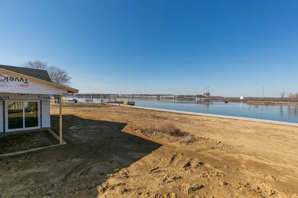 a view of an ocean and beach