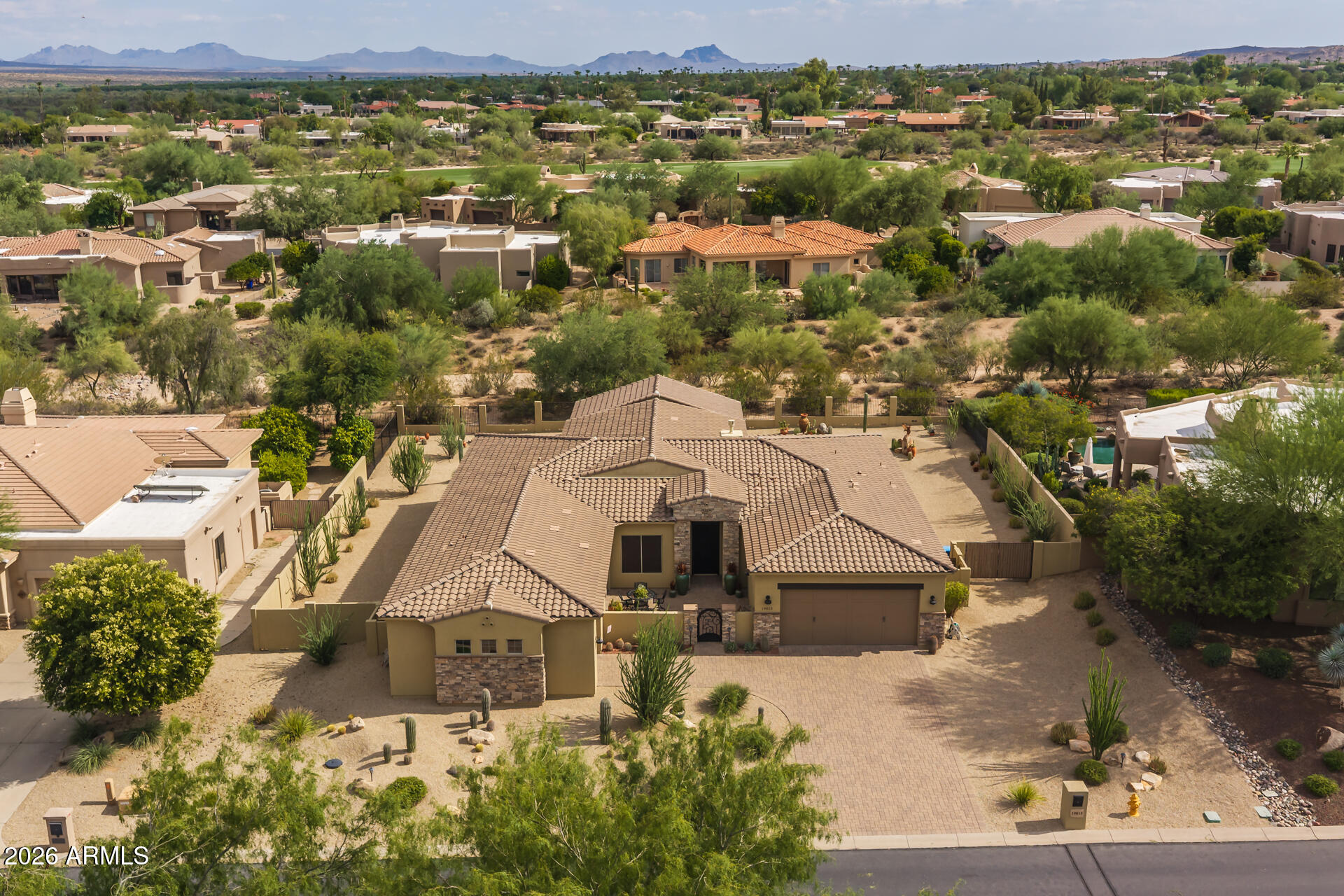 19015 East Lazo Court Rio Verde, AZ 85263 - Photo 4 of 50 7) FRONT OF HOME