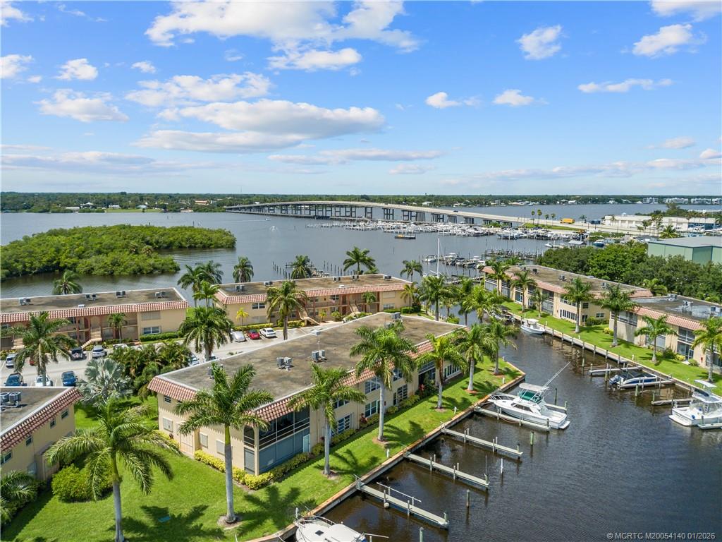 2600 South Kanner Highway, Unit D6 Stuart, FL 34994 - Photo 19 of 25 a picture of city view with lake view and mountain view