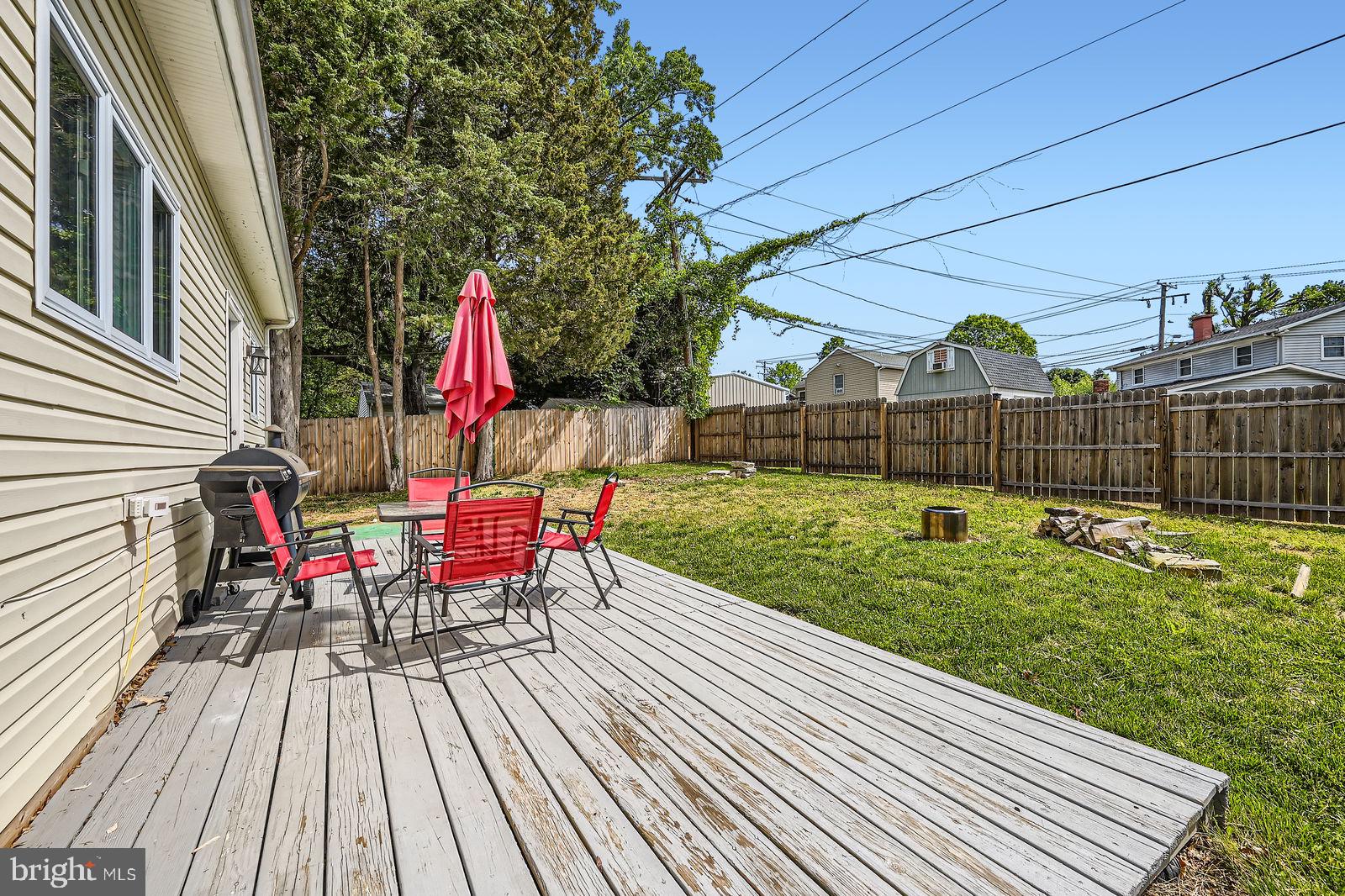 302 Haskell Drive Arnold, MD 21012 - Photo 22 of 31 a view of deck with chairs and wooden floor
