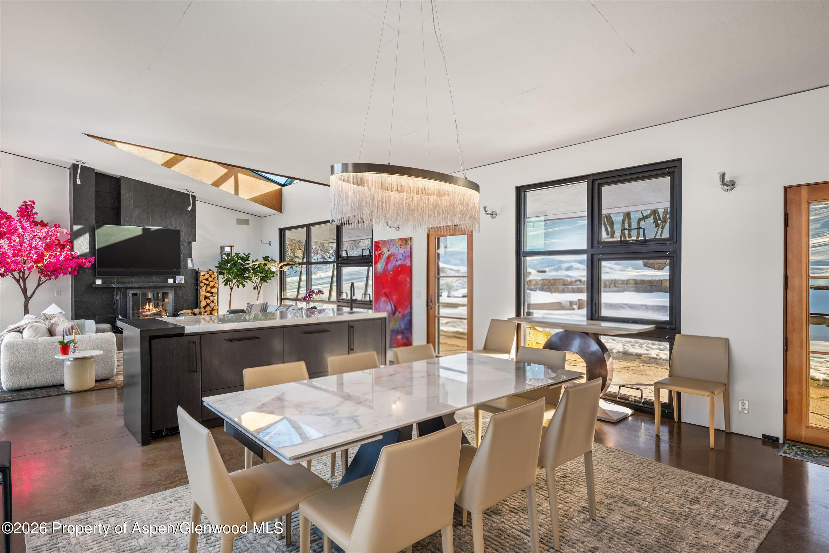 2700 Juniper Hill Road Aspen, CO 81611 - Photo 11 of 39 a dining room with furniture and window