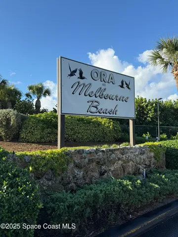 a sign on the side of a building