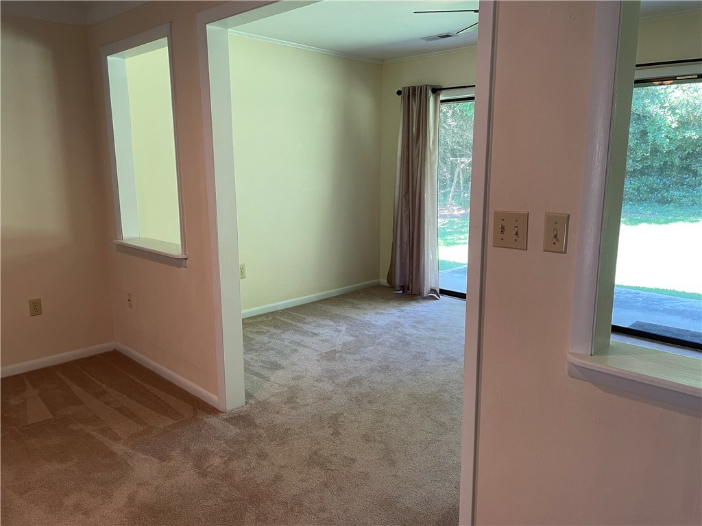 42 Hickory Way Clemson, SC 29631 - Photo 23 of 49 From Living Room to Sun Room