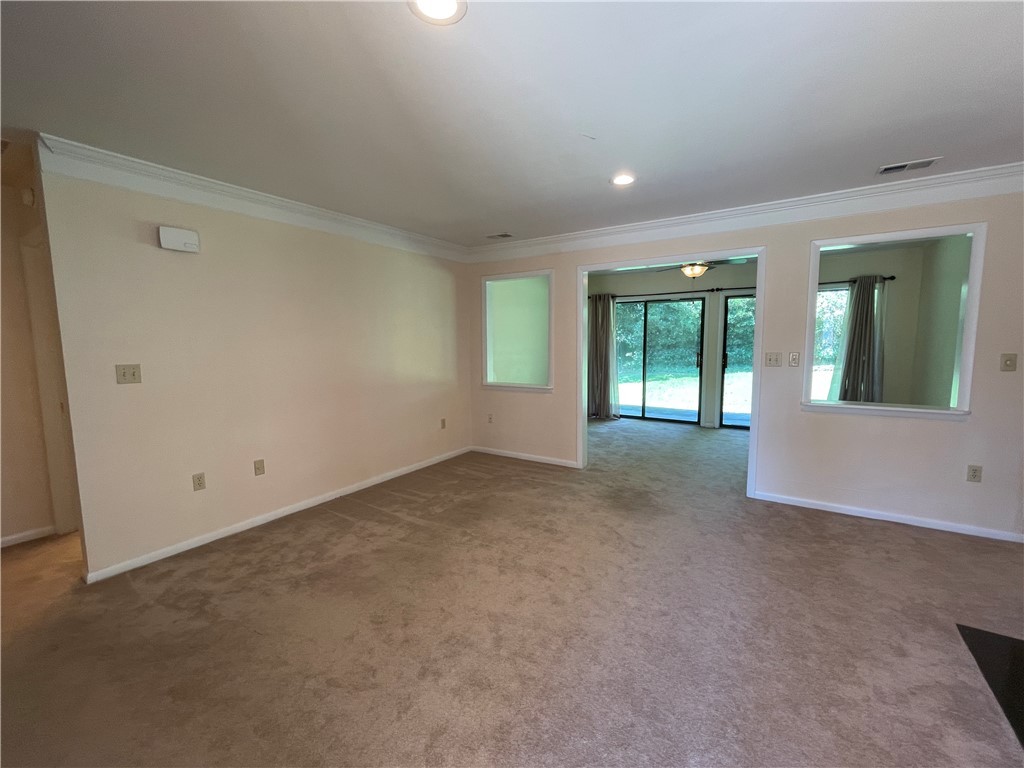 42 Hickory Way Clemson, SC 29631 - Photo 6 of 49 Living Room opens into Sun Room