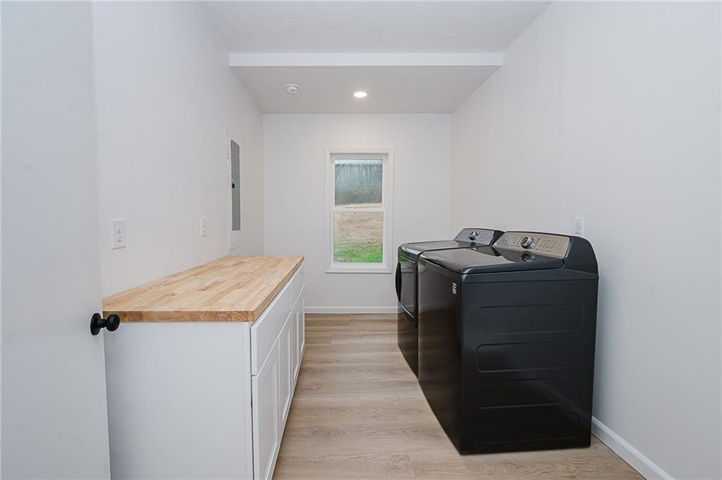 733 Metz Road Indiana, PA 15701 - Photo 20 of 42 a utility room with washer and dryer