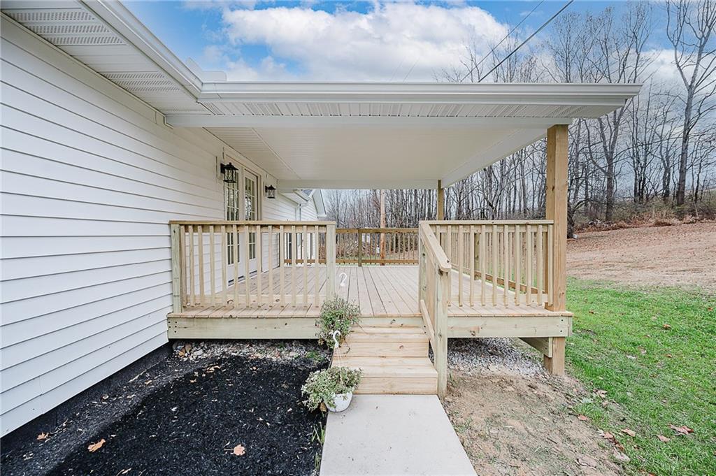 733 Metz Road Indiana, PA 15701 - Photo 41 of 42 a view of stairs and a yard