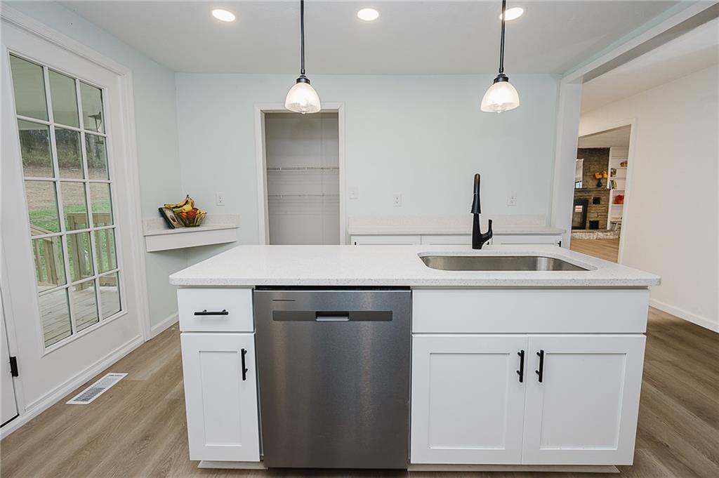 733 Metz Road Indiana, PA 15701 - Photo 9 of 42 a kitchen with a sink and a refrigerator