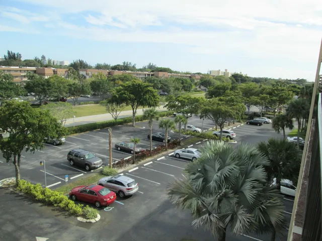 a view of a lake with outdoor space