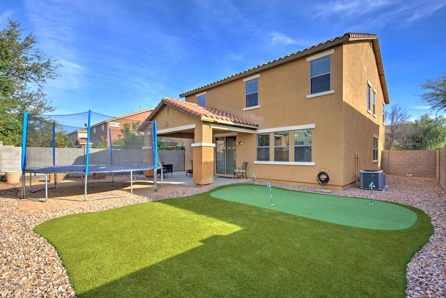3534 East Michelle Way Gilbert, AZ 85234 - Photo 18 of 28 Backyard toward House