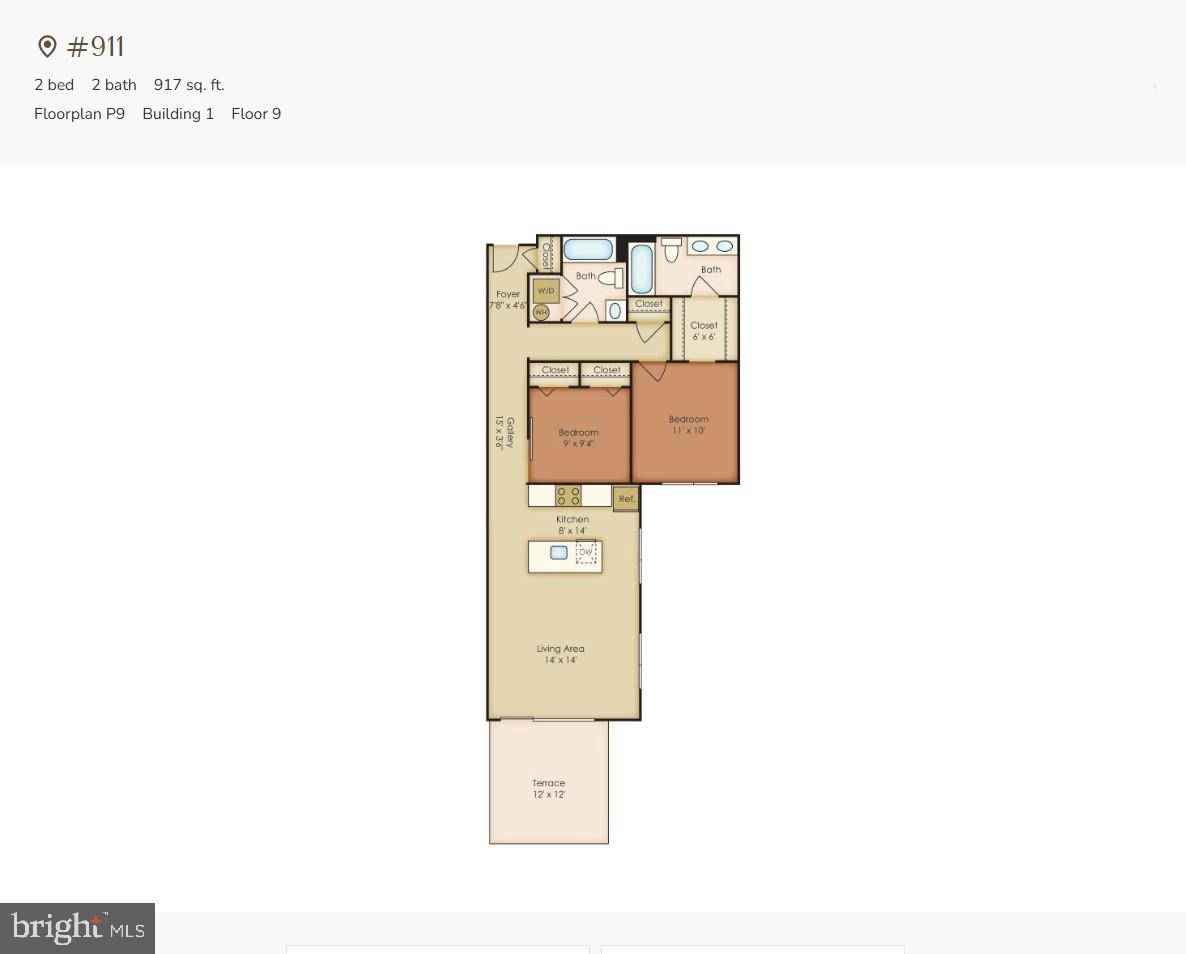 1901-39 Callowhill Street, Unit 911 Philadelphia, PA 19130 - Photo 2 of 17