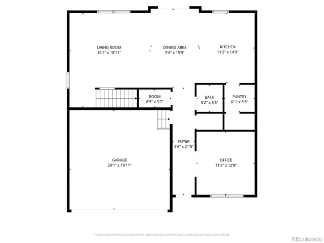 a picture of a floor plan