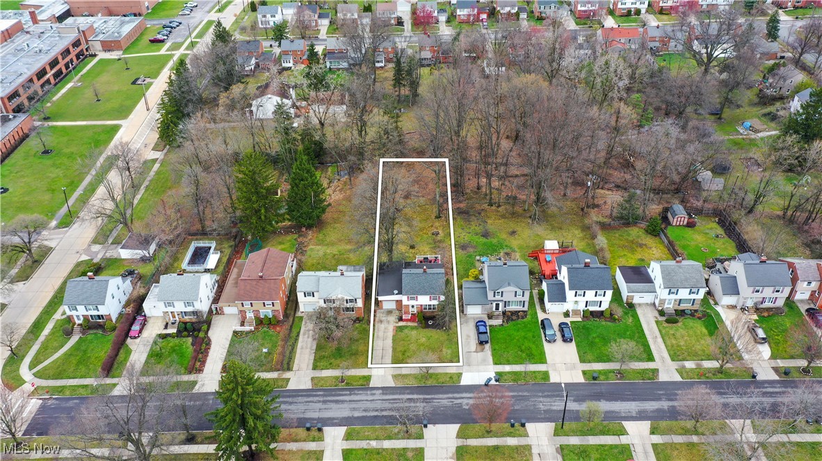 4819 Westbourne Road Cleveland, OH 44124 - Photo 37 of 39 Drone / aerial view featuring a residential view