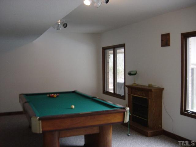 Rec room - pool table conveys.