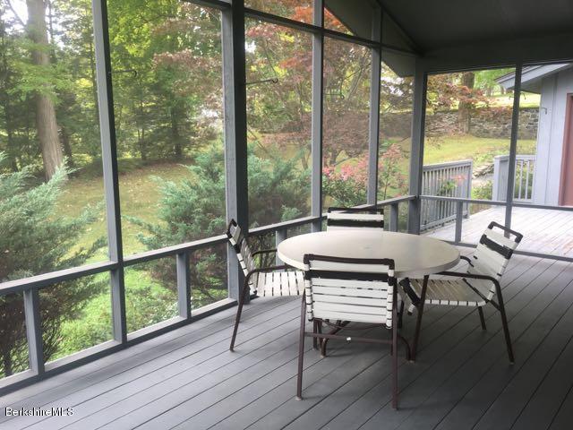 187 Old Stockbridge Road Lenox, MA 01240 - Photo 37 of 37 Screened Porch interior