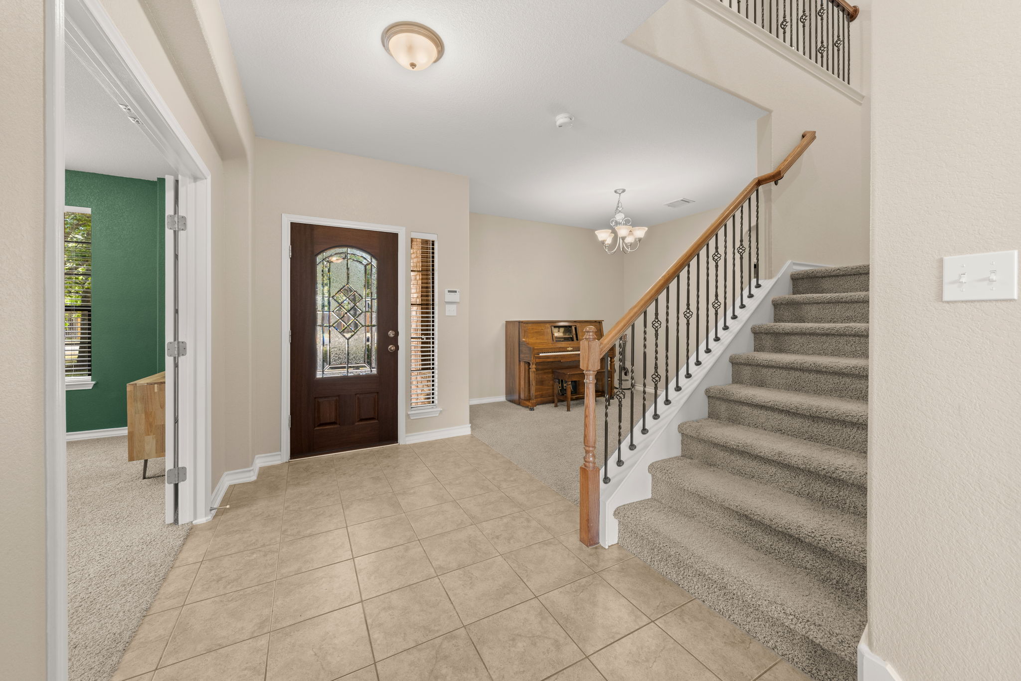 7629 Brecourt Manor Way Austin, TX 78739 - Photo 3 of 40 a view of entryway with wooden floor