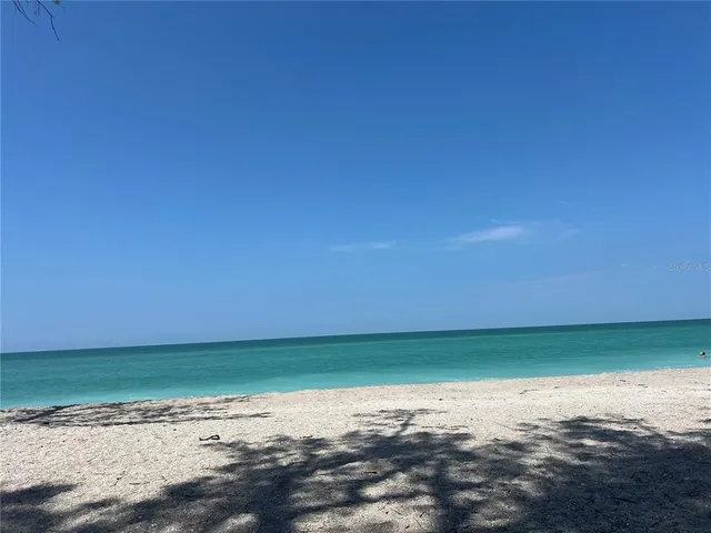 a view of an ocean beach