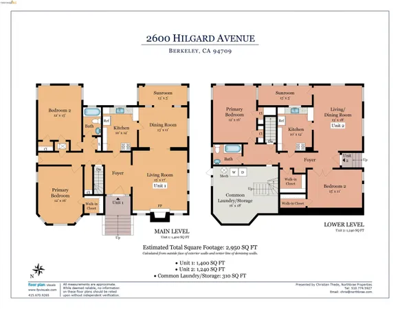 $949,000 | 2600 Hilgard Avenue, Berkeley, CA 94709