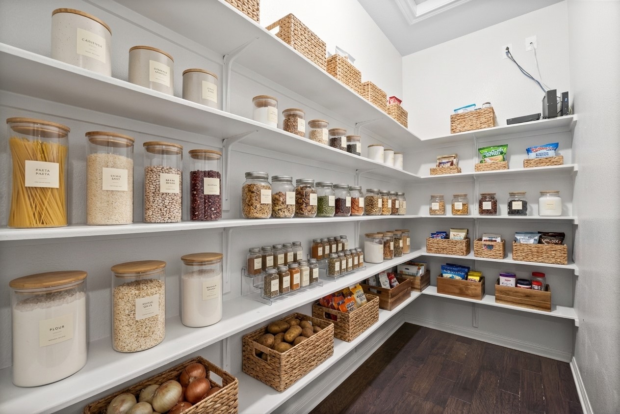 2300 Lakehurst Road Spicewood, TX 78669 - Photo 13 of 40 View of pantry- virtually staged