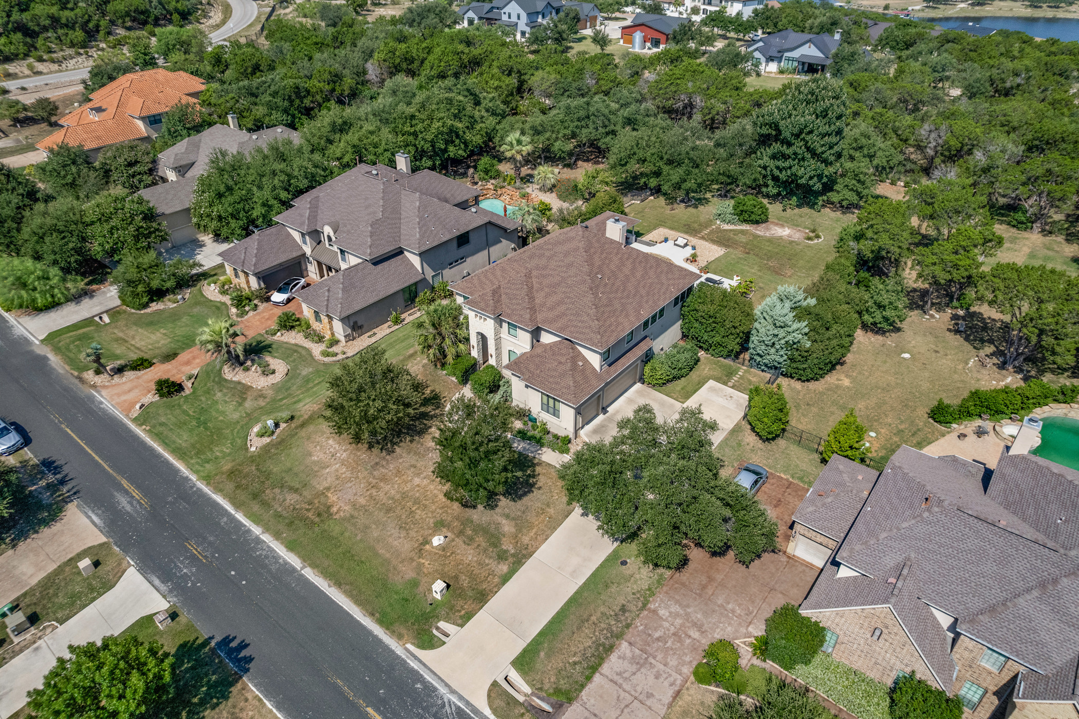 2300 Lakehurst Road Spicewood, TX 78669 - Photo 39 of 40 Aerial perspective of suburban area
