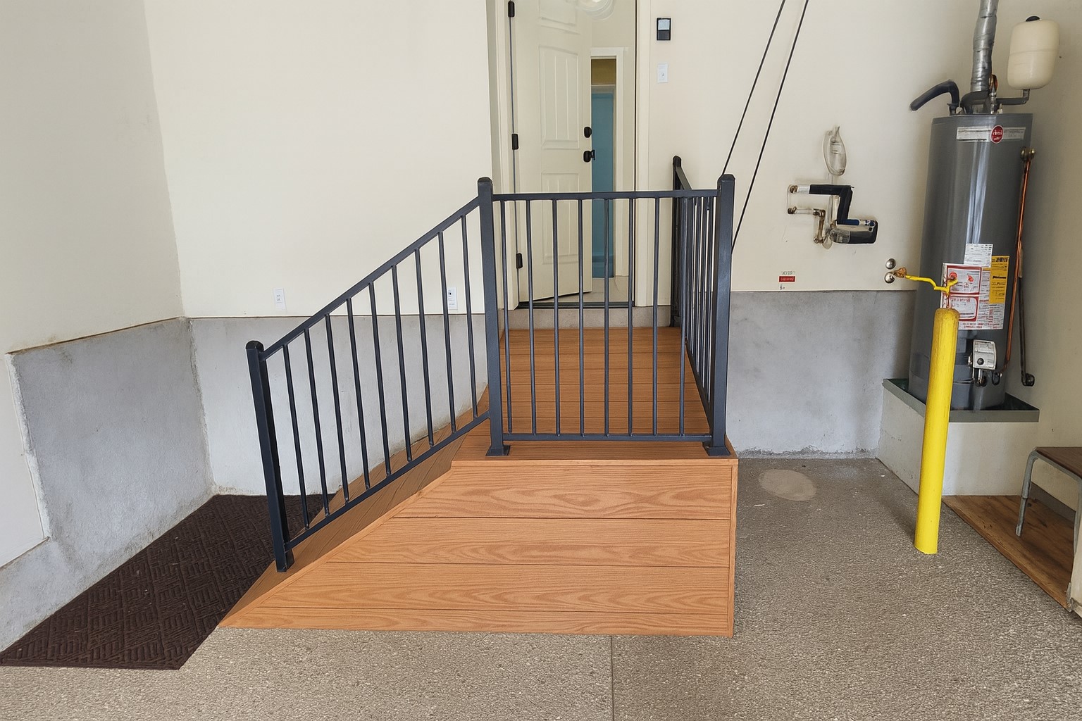 409 Rio Grande Loop Georgetown, TX 78633 - Photo 32 of 34 AI Created Image. Seller is open to assisting with accessibility improvements. If a ramp for wheelchair or walker access is needed, the seller is glad to either install one prior to closing or offer a credit so the buyer can have it customized to their preference.