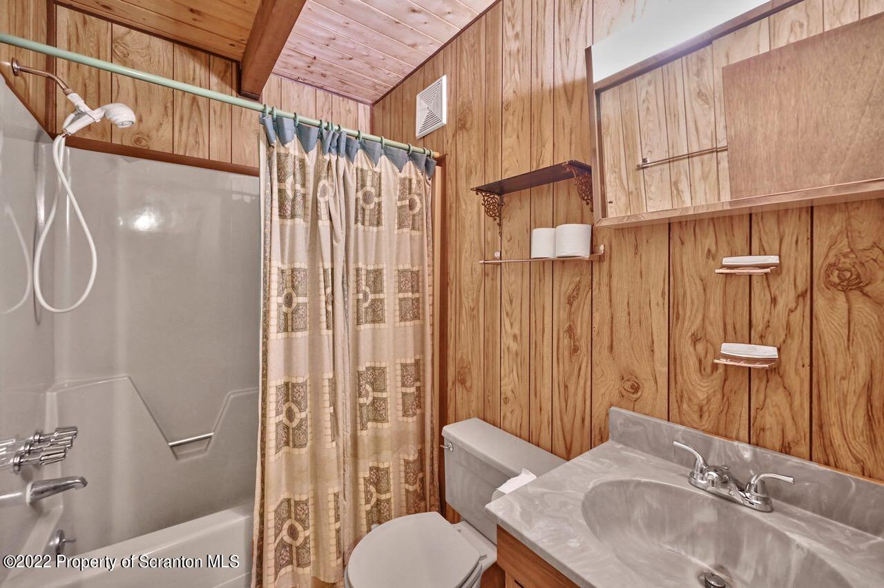 1038 Beaver Run Road Newfoundland, PA 18445 - Photo 16 of 34 a bathroom with a sink toilet and shower