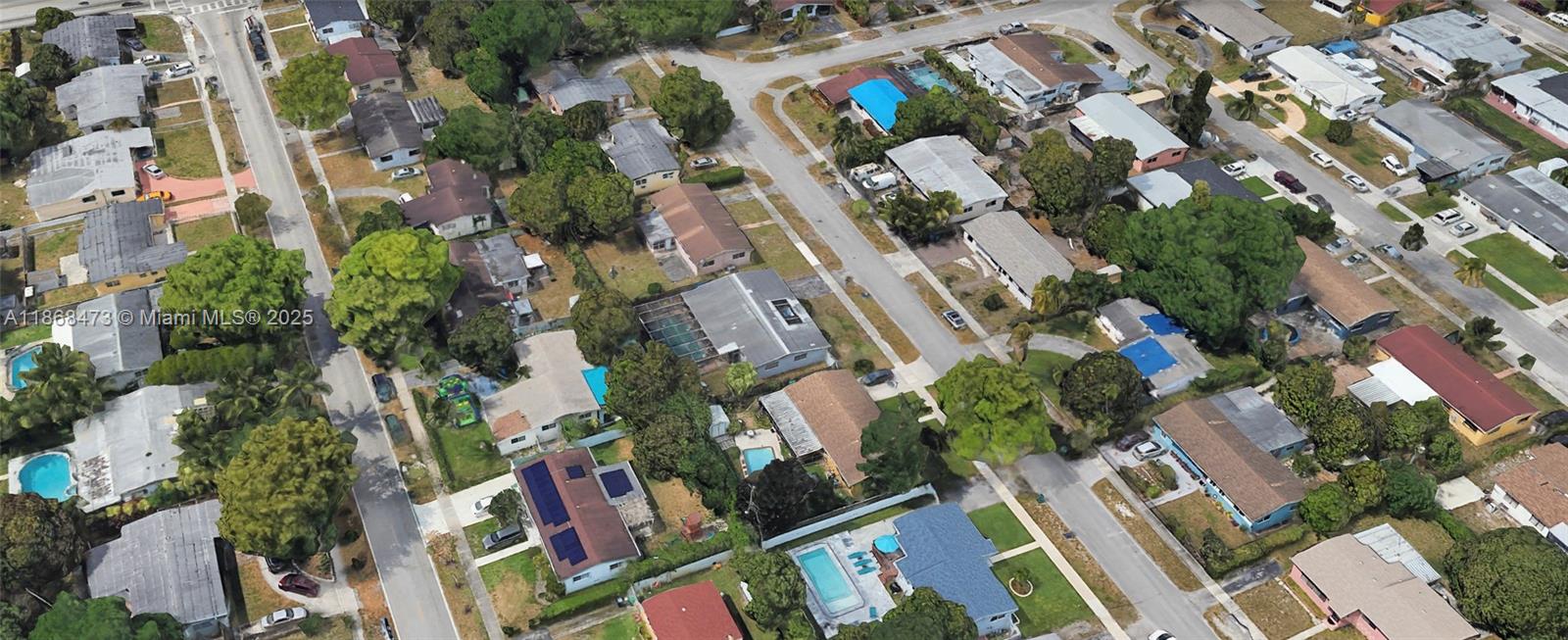 650 Northeast 178th Street Miami, FL 33162 - Photo 36 of 37 an aerial view of multiple house