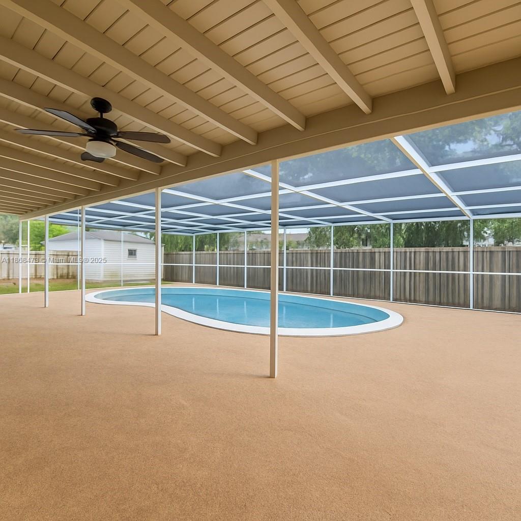 650 Northeast 178th Street Miami, FL 33162 - Photo 8 of 37 a view of a backyard