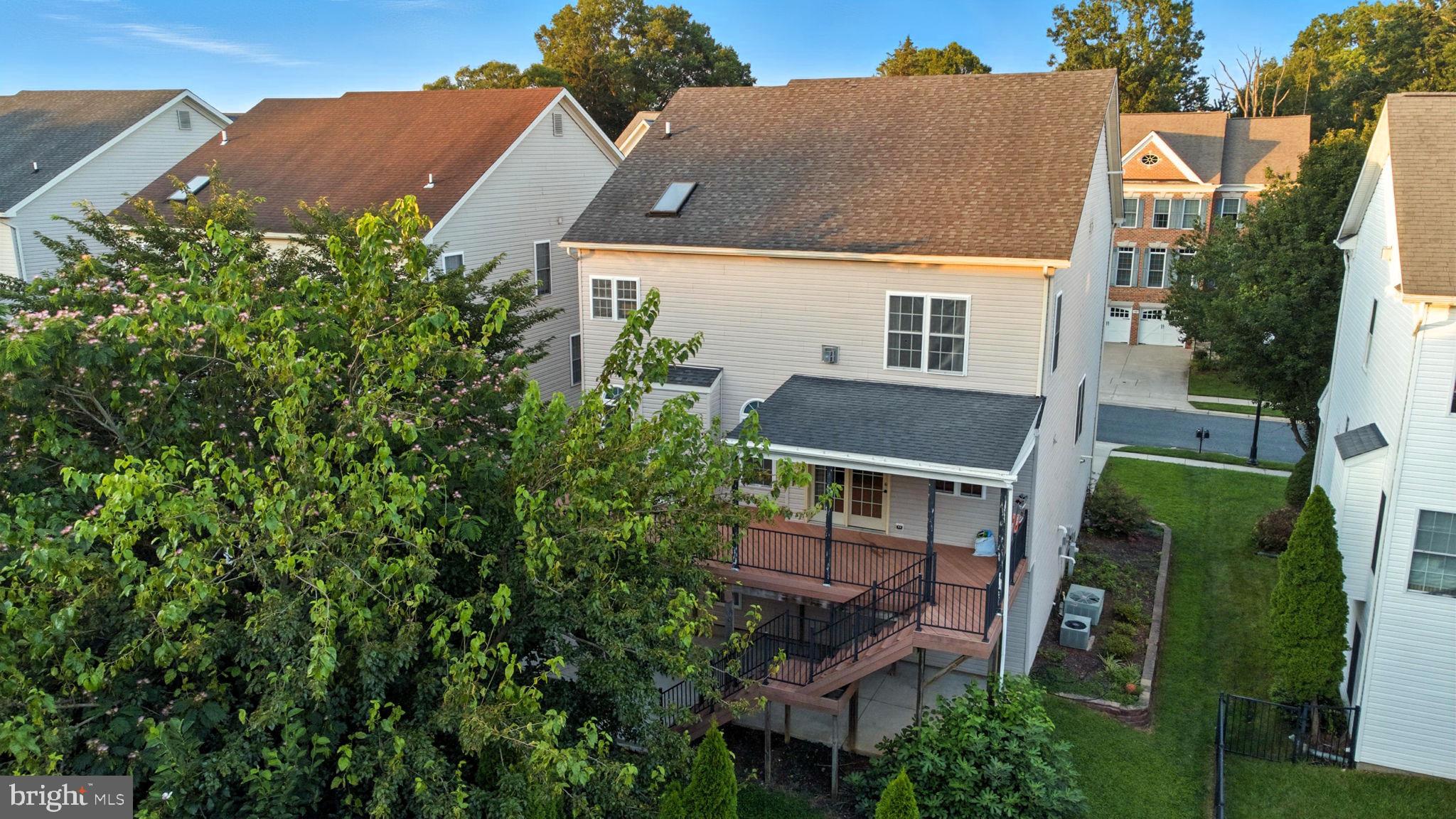 10 Fallston View Court Fallston, MD 21047 - Photo 78 of 89 aerial view of a house with a yard and potted plants