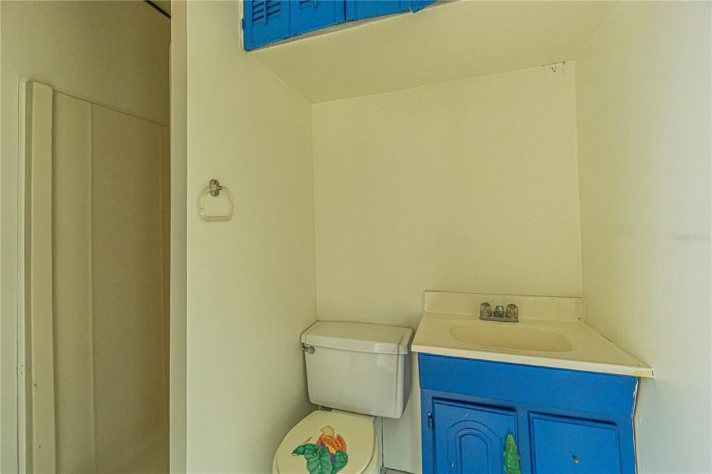 18129 Crawley Road, Unit 1 Odessa, FL 33556 - Photo 41 of 51 a bathroom with a sink and a toilet