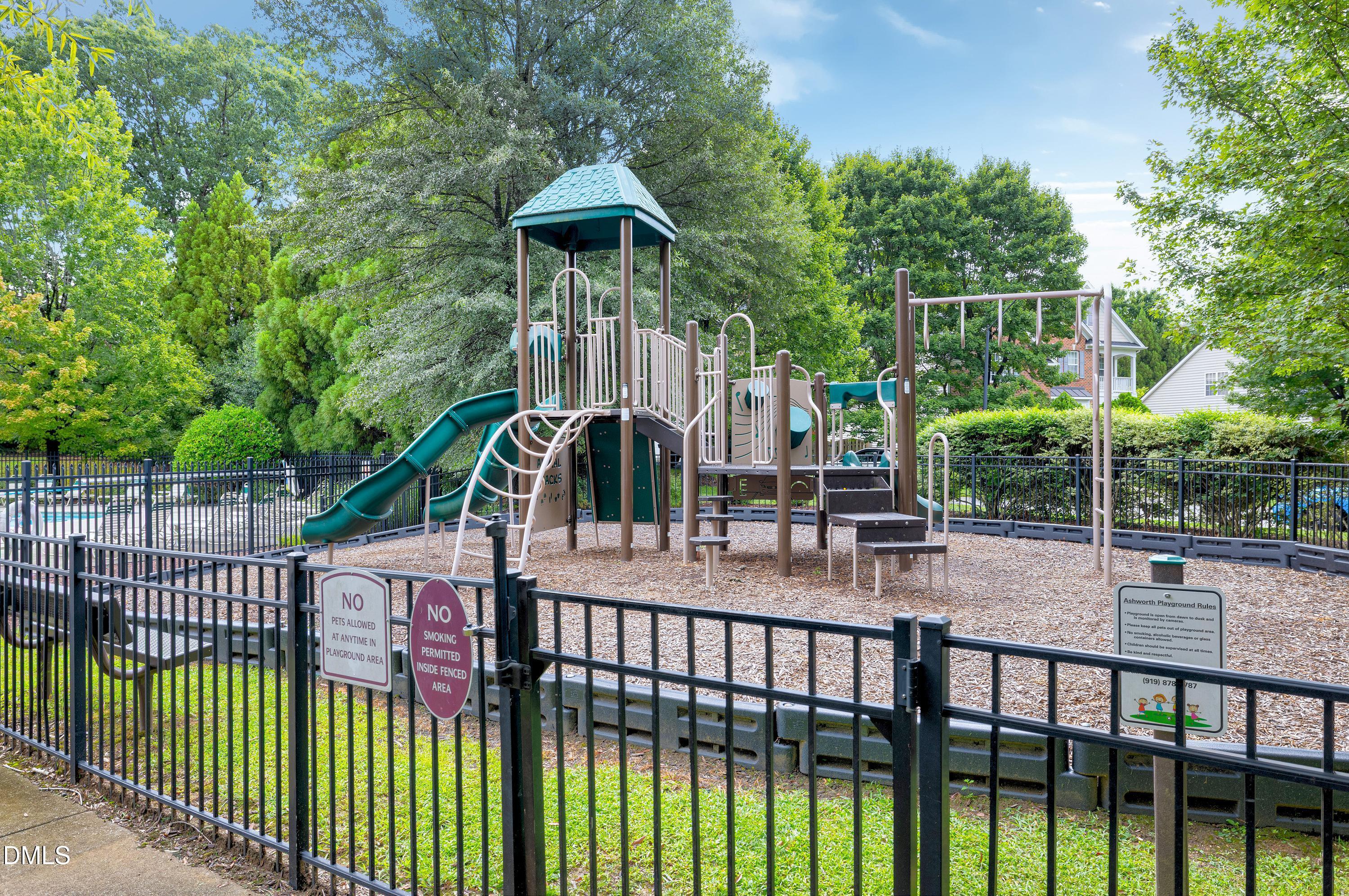 8498 Central Drive Raleigh, NC 27613 - Photo 53 of 54 Common Area Playset