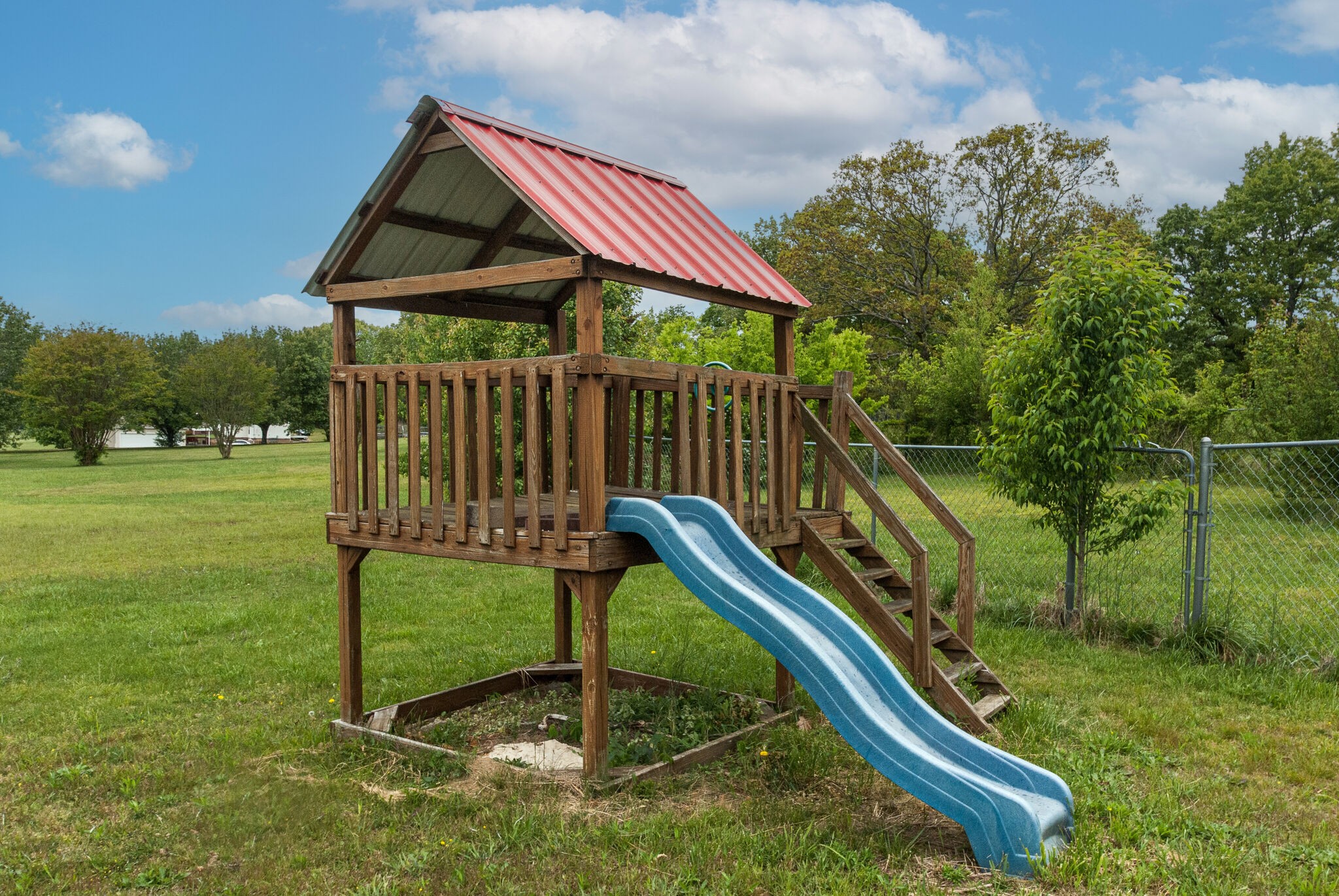 166 Caldwell Road Summertown, TN 38483 - Photo 35 of 36 a view of swimming pool with a backyard and deck
