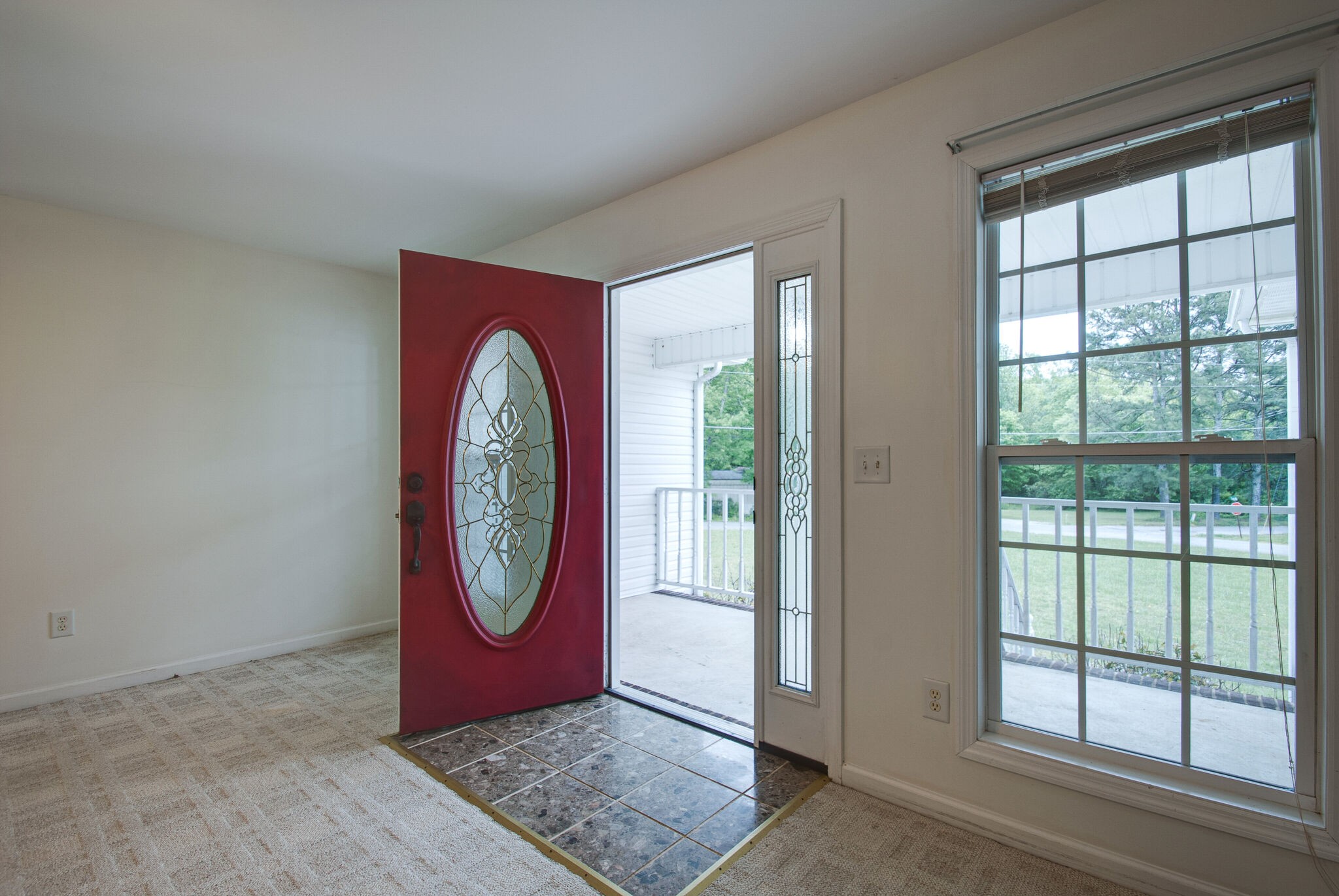 166 Caldwell Road Summertown, TN 38483 - Photo 10 of 36 an outdoor space with sliding door and a mirror