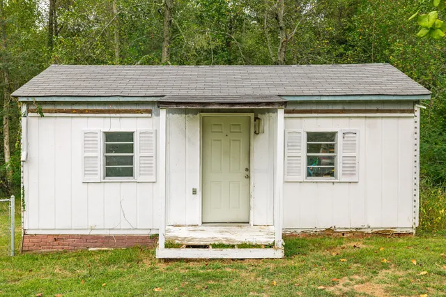 a view of outdoor space and trees