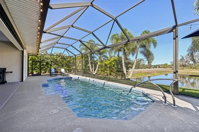 a view of deck with furniture and backyard