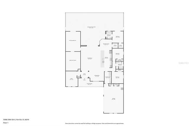 $969,900 | 15906 39th Glen East, Parrish, FL 34219