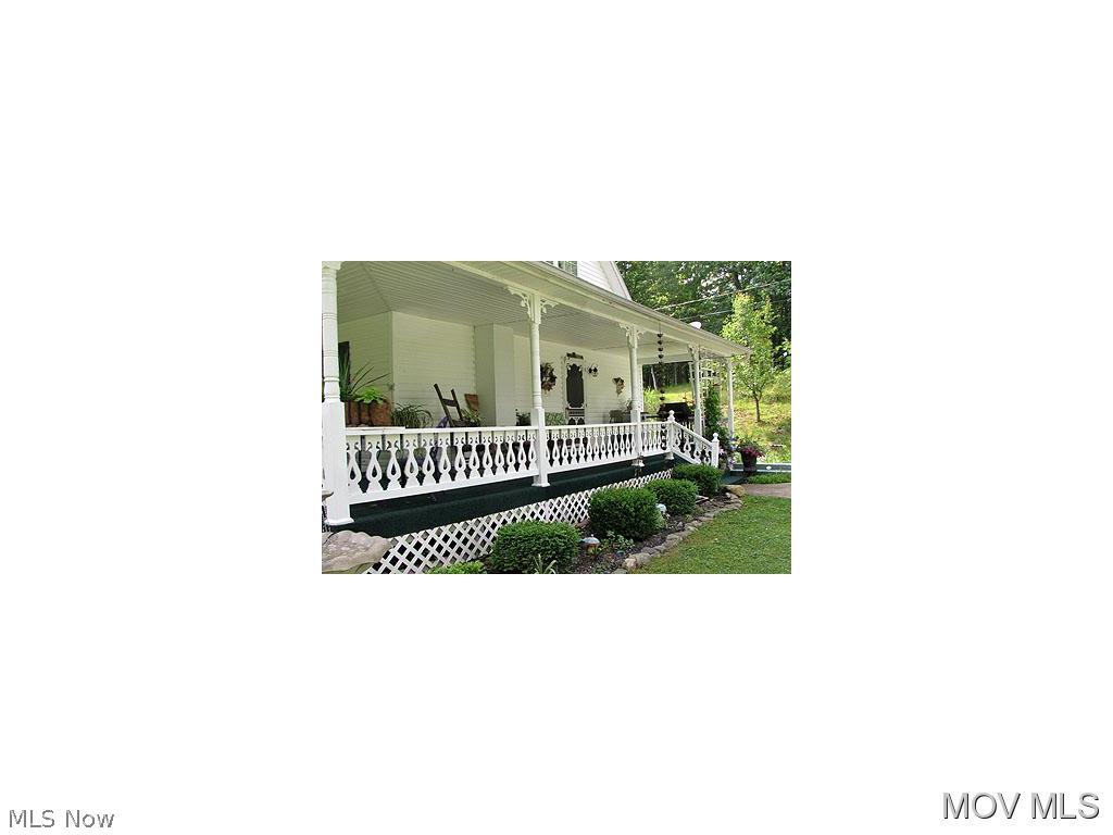 A View of Wrap Around Porch