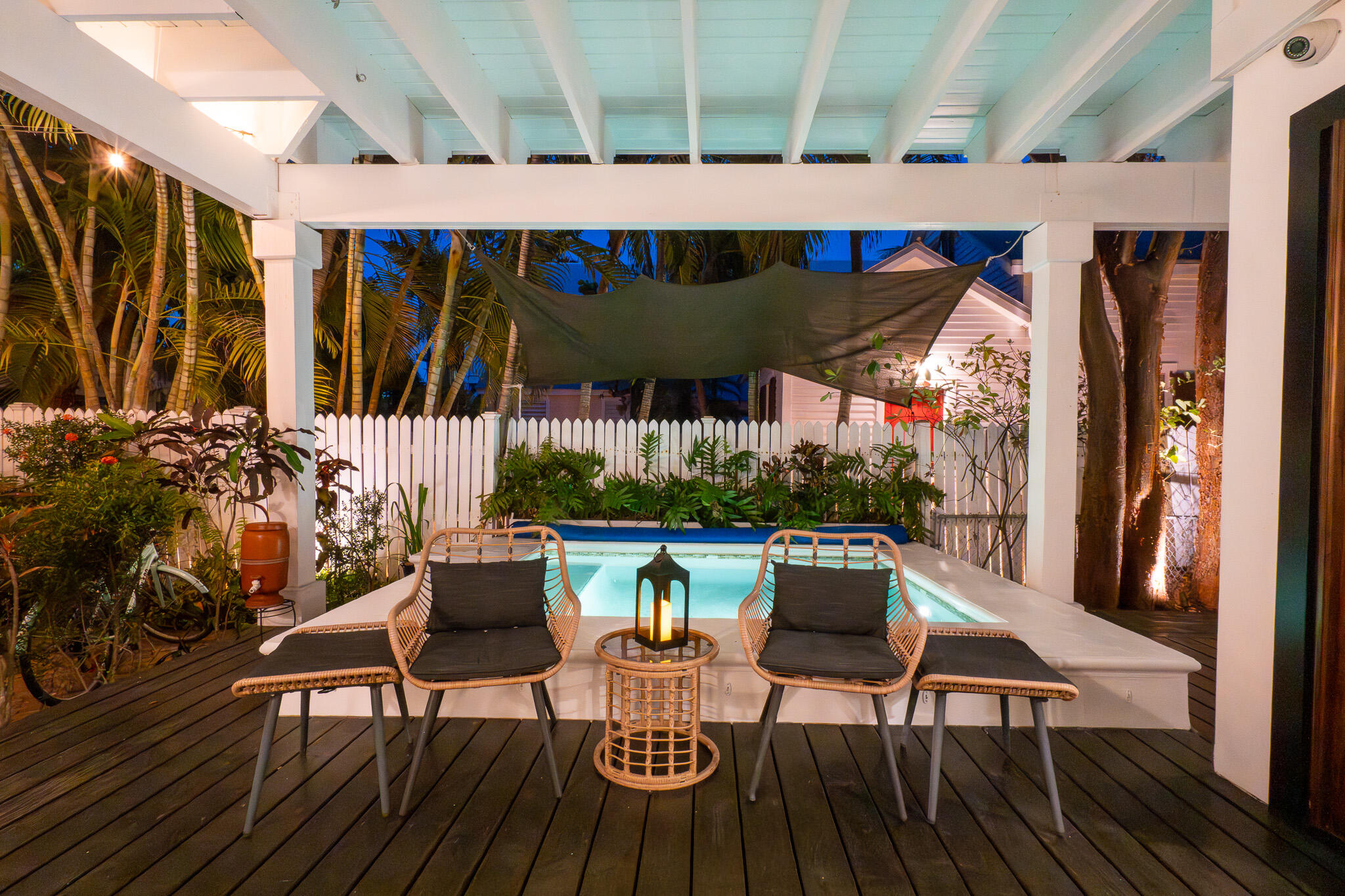 1019 Eaton Street Key West, FL 33040 - Photo 42 of 50 Twilight Shot