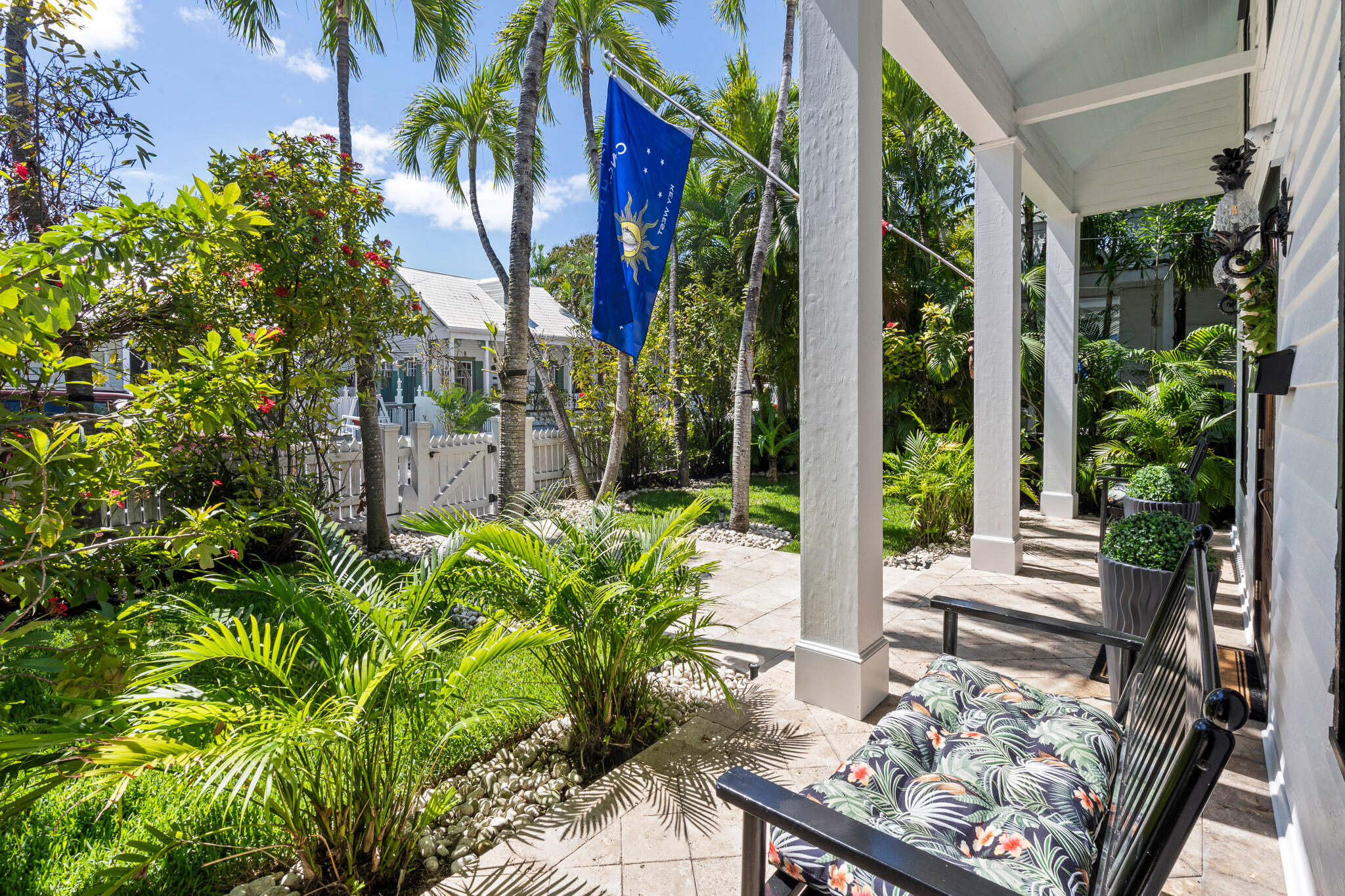 1019 Eaton Street Key West, FL 33040 - Photo 44 of 50 Porch Swings & Front Yard