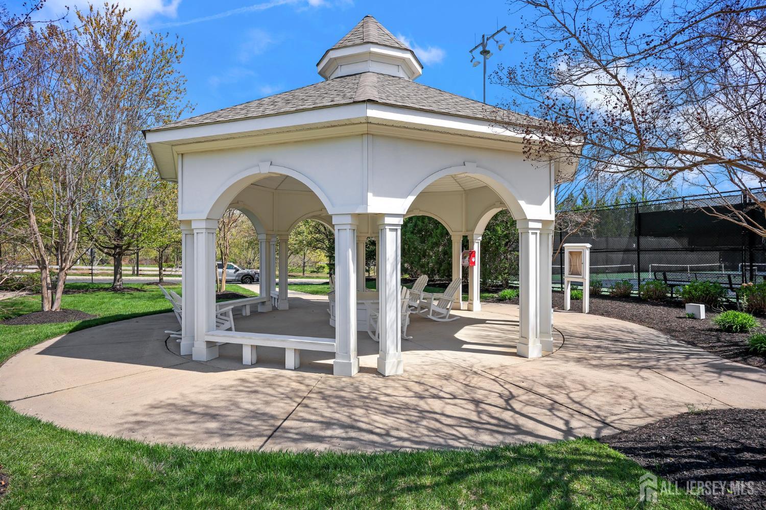 46 Mandrake Road Monroe Township, NJ 08831 - Photo 58 of 58 a view of entrance gate of house with yard and green space